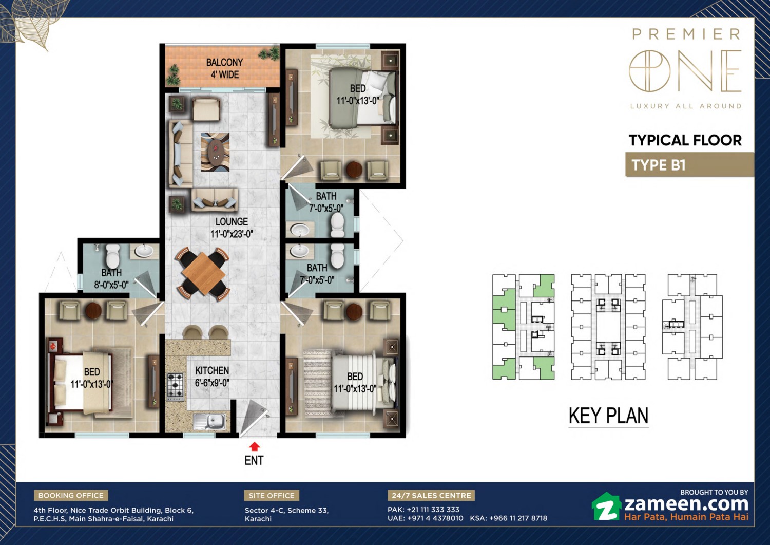 Premier One by Premier Properties, type b1